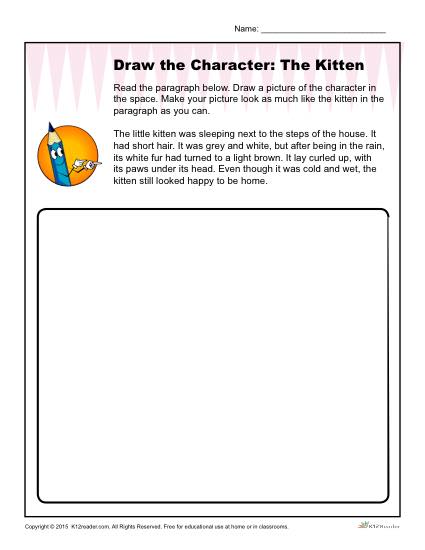 Draw the Character: The Kitten