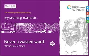 Never a wasted word: writing your essay (University of Manchester)