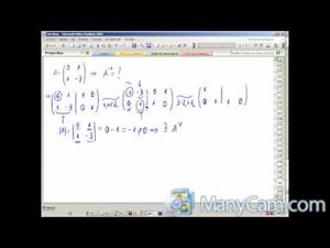 Inversa de una matriz 2x2 (En directo)