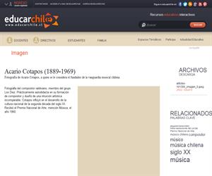 Acario Cotapos (1889-1969) (Educarchile)
