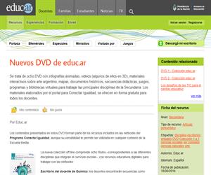 Colección 1 a 1: nuevos DVD de educ.ar