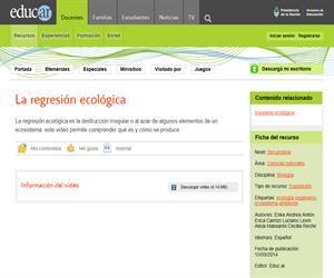 Regresión ecológica