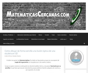 matematicascercanas.com "Rompiendo los muros de las matemáticas"