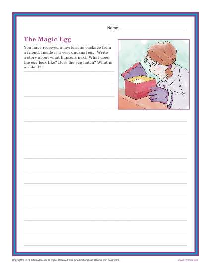 The Magic Egg – Writing Prompt