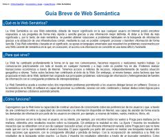 Guía Breve de Web Semántica