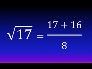 Calcular raíz cuadrada muy fácil sin calculadora (Método babilónico) (Ejemplo 1)