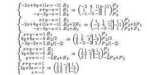 Resolución de sistemas de ecuaciones lineales