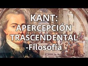 Kant: Apercepción trascendental