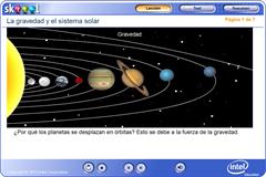 La gravedad y el sistema solar