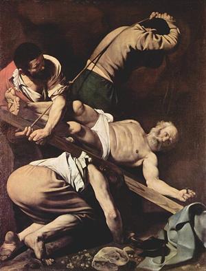 Crucifixión de San Pedro de Caravaggio (ArteHistoria)