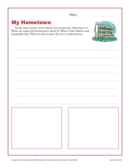 My Hometown – Writing Prompt