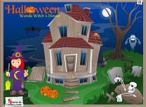Halloween:  Wanda Witch's House (actividades en castellano)