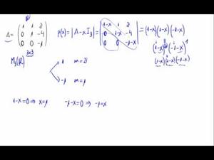 Diagonalización de una matriz 3x3