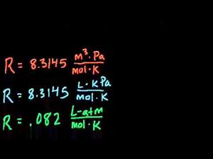 Ecuación general de los gases - Ejemplo 3 (Khan Academy Español)