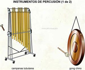 Instrumentos de percusión (Diccionario visual)