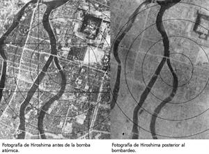 6 y 9 de agosto de 1945: Se lanzan las bombas atómicas sobre Hiroshima y Nagasaki (Educarchile)