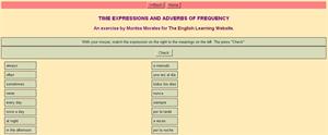 Time Expressions and Adverbs of Frequency (montsemorales)