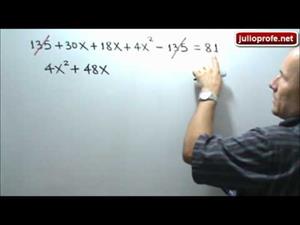 Ecuación cuadrática en un problema de geometría (JulioProfe)