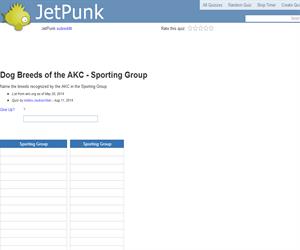 Dog Breeds of the AKC - Sporting Group