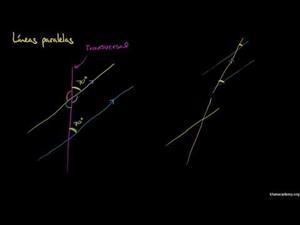 Ángulos Formados Por Líneas Transversales Y Paralelas (Khan Academy Español)