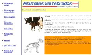 Animales vertebrados (unidad didáctica)
