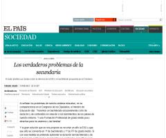 Los verdaderos problemas de la secundaria, por Miguel Soler | El País