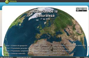 Libro interactivo de Ciencias de la Naturaleza de 1º ESO. Juan José Romero  y Lorenzo Chicón