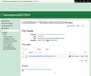 Logopedia y tecnología educativa