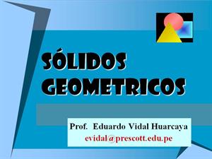 Sólidos geométricos (Educarchile)