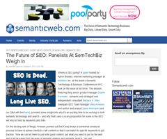 The Future of SEO: Panelists At SemTechBiz Weigh In - Semanticweb.com