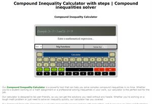 Compound Inequality Calculator