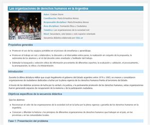 Las organizaciones de derechos humanos en la Argentina