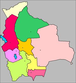 Mapa interactivo de Bolivia (luventicus.org)