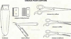 Dictionnaire du Coiffeur, Définition : ciseaux sculpteurs – Culture Coiffure