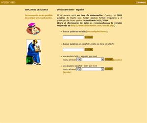 Diccionario de Latín online