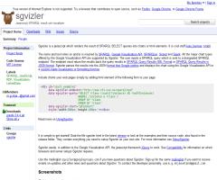 sgvizler javascript SPARQL result set visualizer