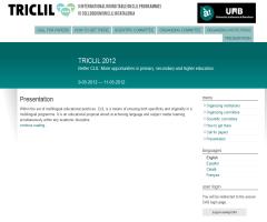 II International Round table on CLIL programmes