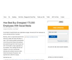 How Best Buy Energized 170,000 Employees With Social Media (Jeff Bullas)