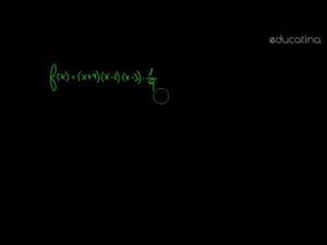 Análisis de una función polinómica III