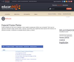 Especial Fiestas Patrias (2009) (Educarchile)
