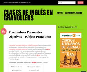 Exercises: Pronombres Personales Objetivos - Object Pronouns II (clasesdeinglesengranollers)