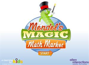 Mercado matemático mágico de Mendel. MathMarket