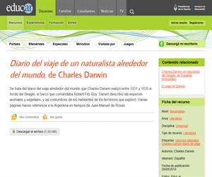 Charles Darwin: Diario de viaje de un naturalista