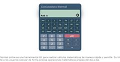 Calculadora Normal para uso diario