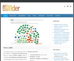 Linguistic Linked Data cloud (LIDER)