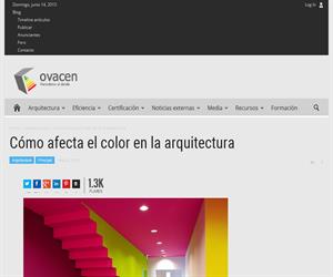 El color en la arquitectura.