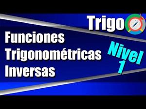 Funciones Trigonométricas Inversas