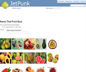 Name That Fruit Quiz