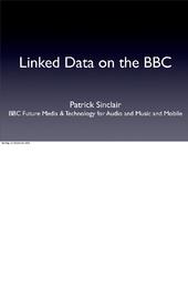 Linked Data on the BBC