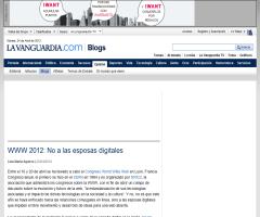WWW 2012: No a las esposas digitales